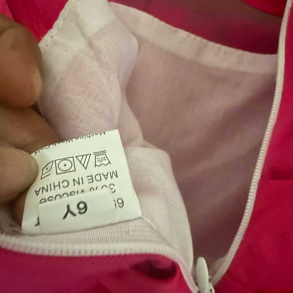 SHEIN Pink Tulle Kids Dress - Picture 8 of 8